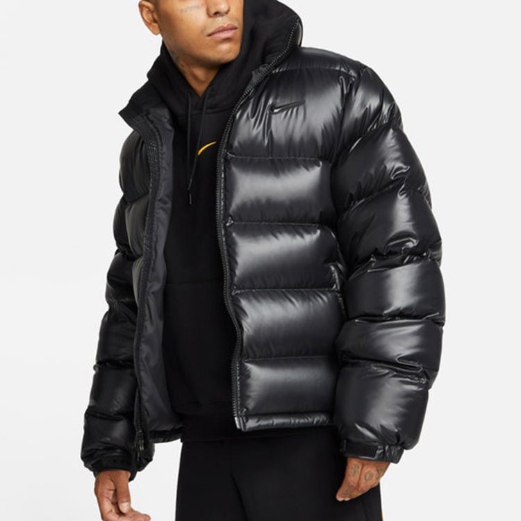 Nike x NOCTA Drake Stand Collar Down Jacket Asia Sizing 'Black' DA4137-010 - 3