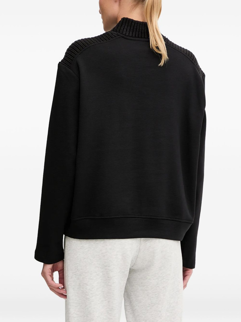 knitted high-neck sweatshirt 3