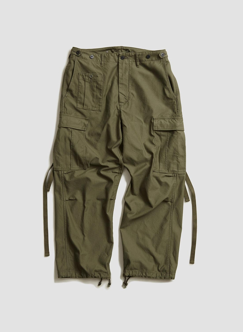 Army Cargo Pant in Dark Green 1
