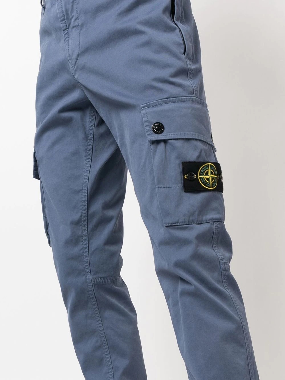 Compass-patch cargo trousers - 5