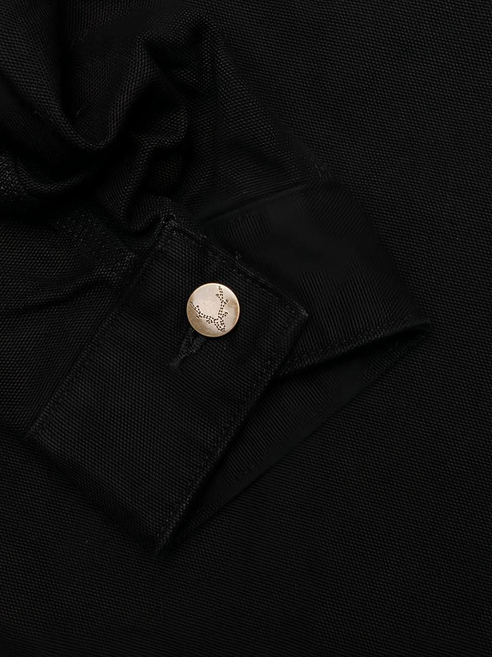 cotton canvas shirt jacket - 4