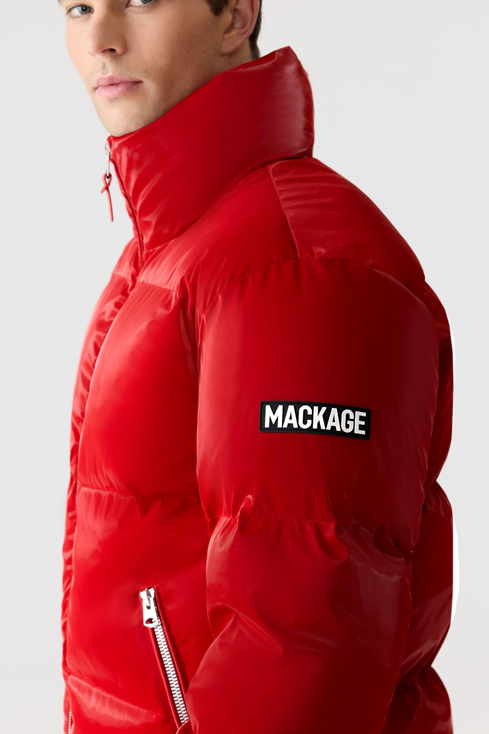 KENT-GLO High-Gloss Hooded Down Jacket - 5