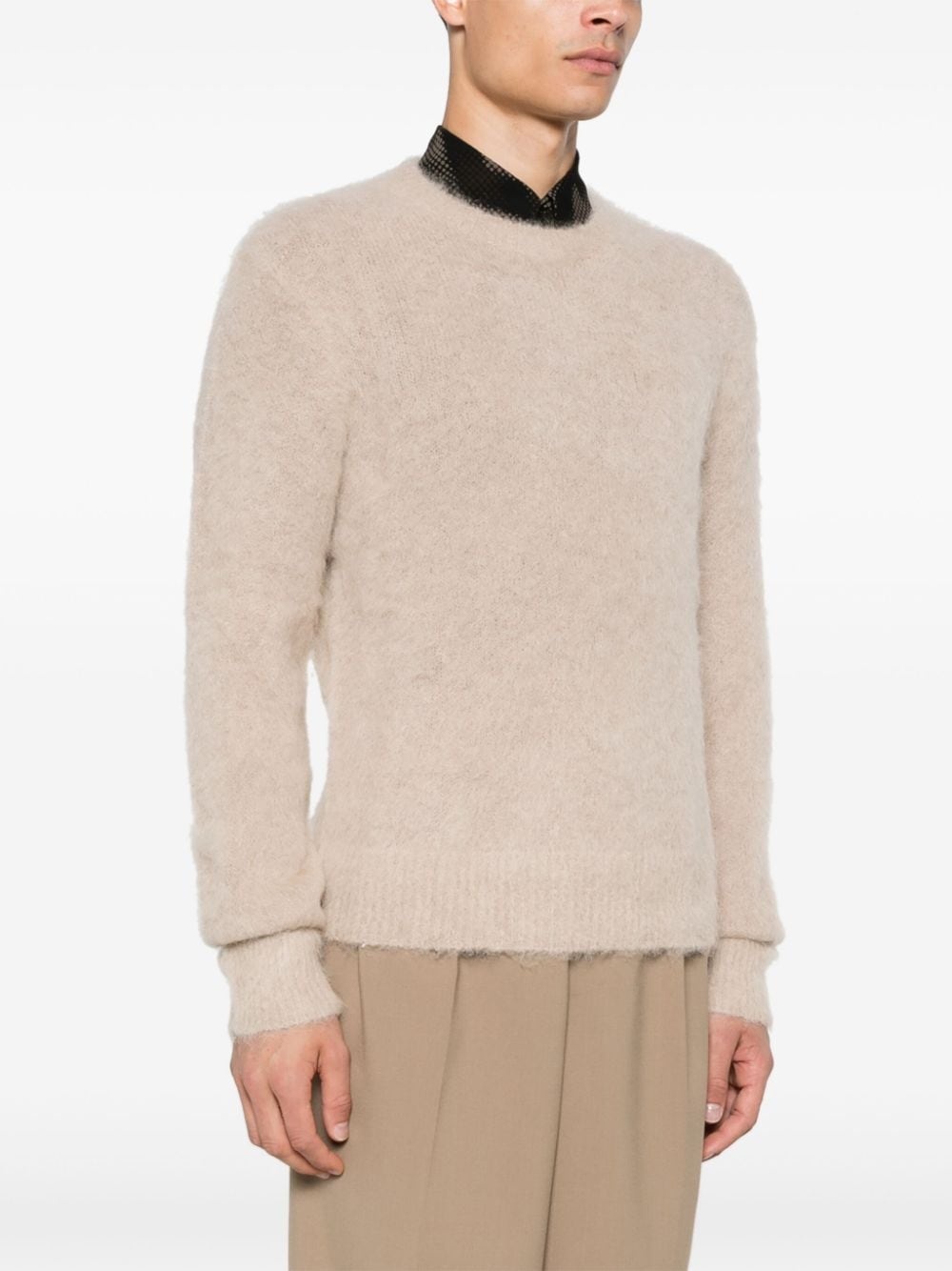 brushed jumper - 3