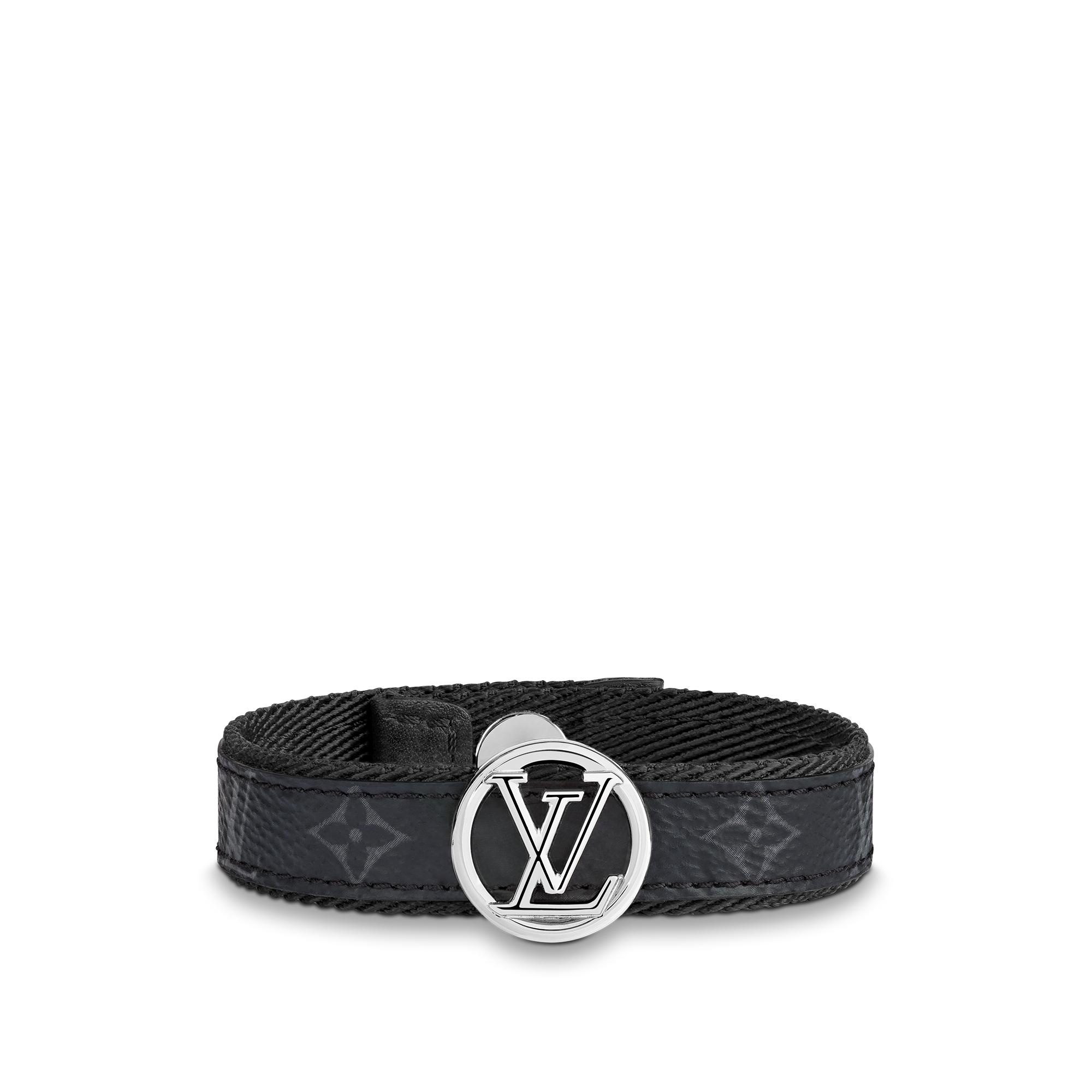 LV Circle Leather Bracelet - 1