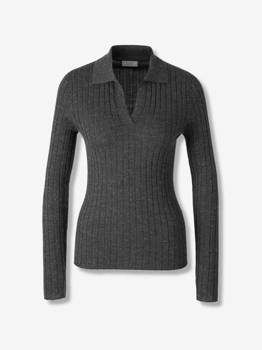 Peserico Polo Collar Sweater - 1