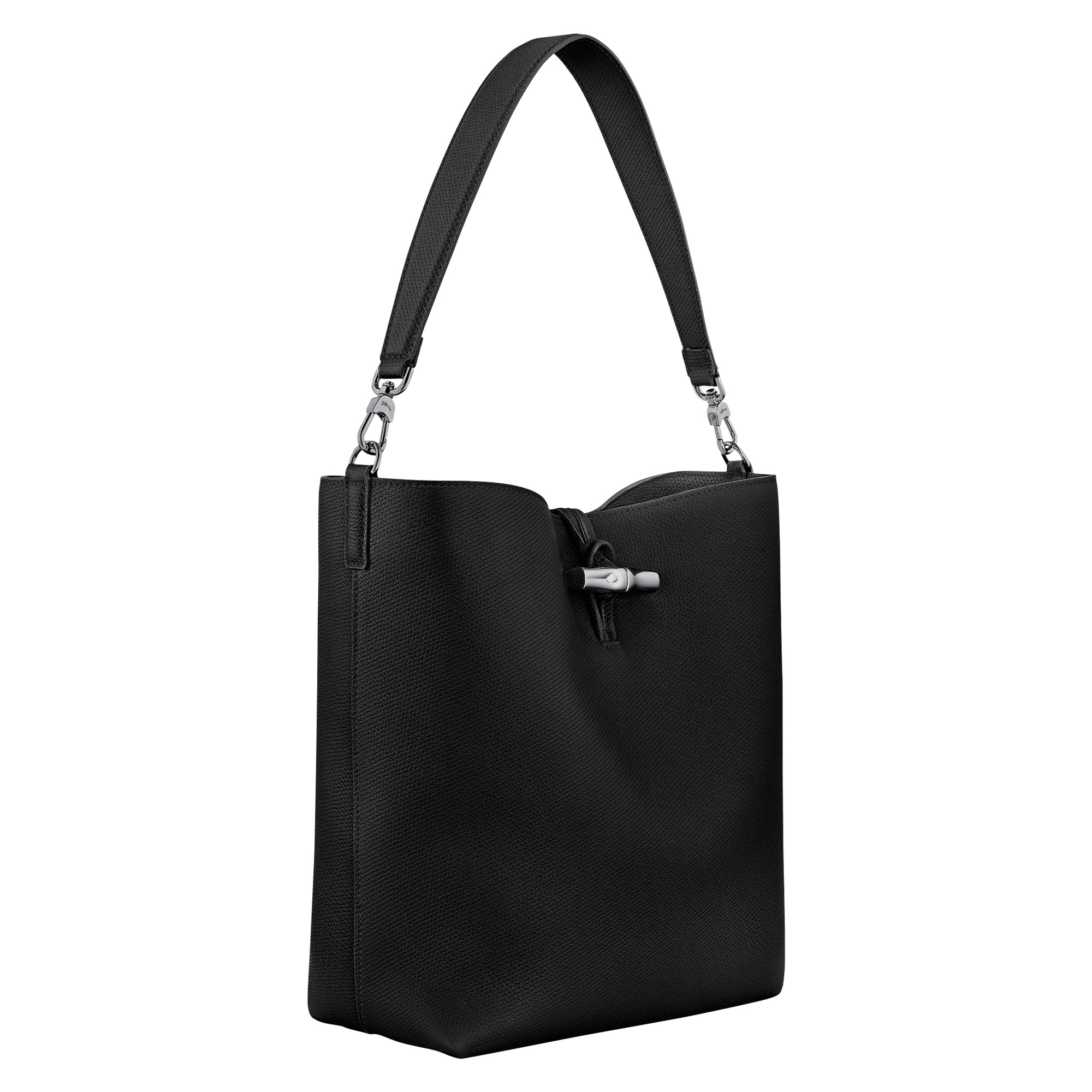 Le Roseau Hobo bag Black - Leather - 3