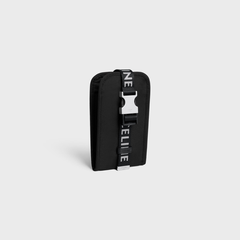 CELINE TREKKING PHONE POUCH in nylon outlook