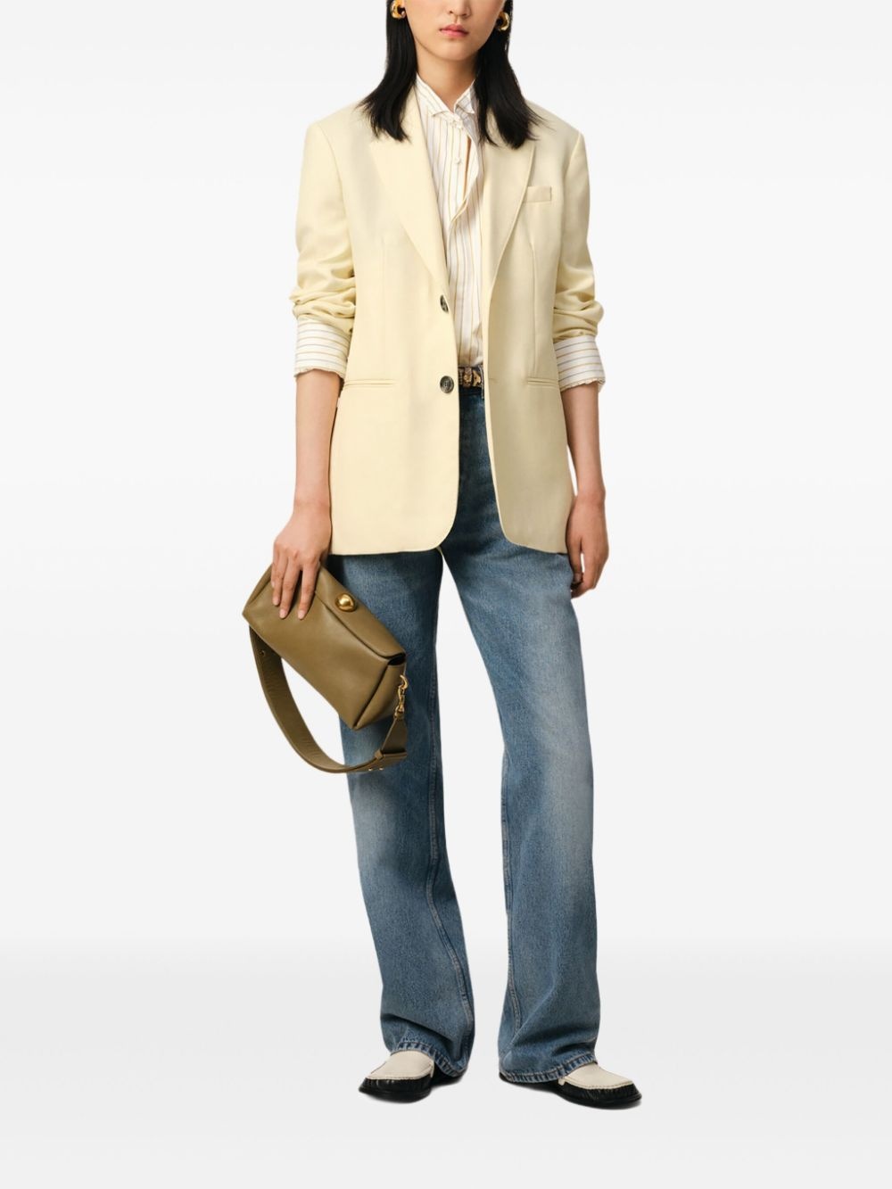 wool blazer - 2