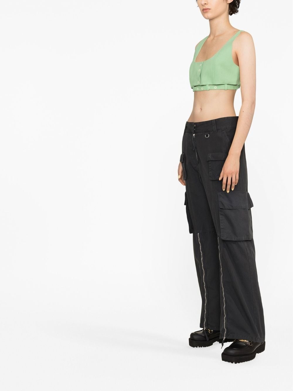Suiting crop top - 4