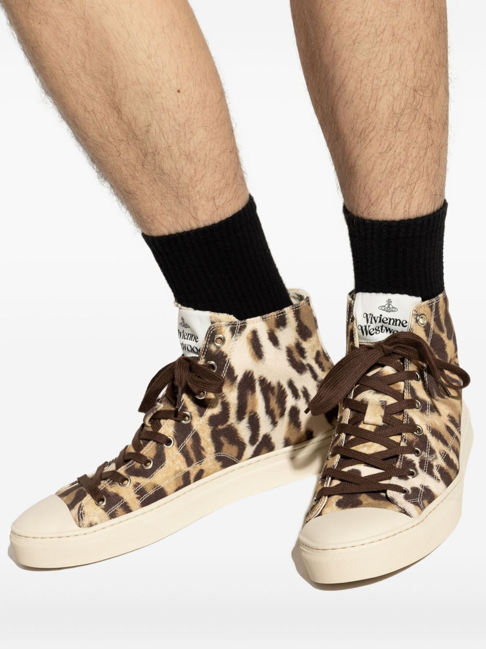 Orb leopard sneakers - 5