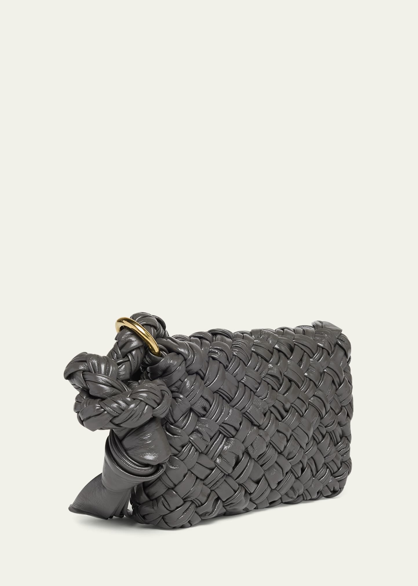 Small Kalimero Leather Shoulder Bag - 3