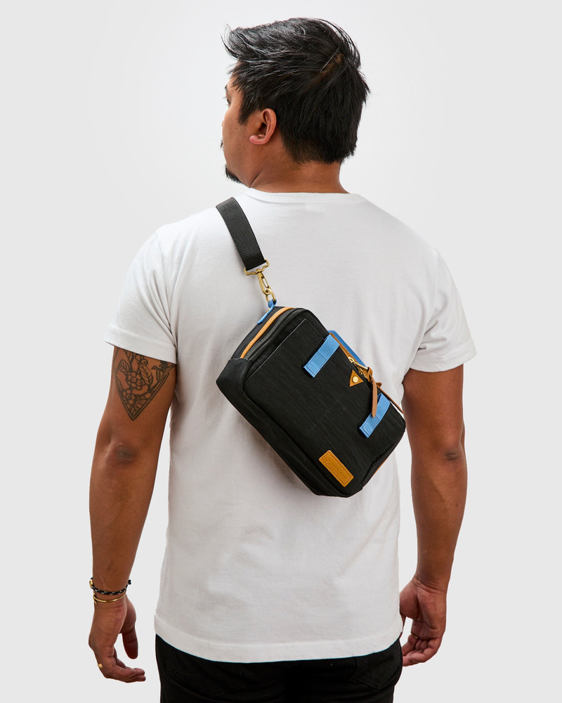 master-piece Link Shoulder Bag v2 in Black outlook