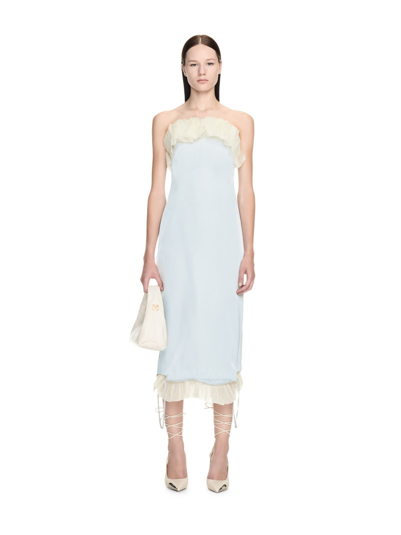 Off-White Fluid Upside Down Dress outlook