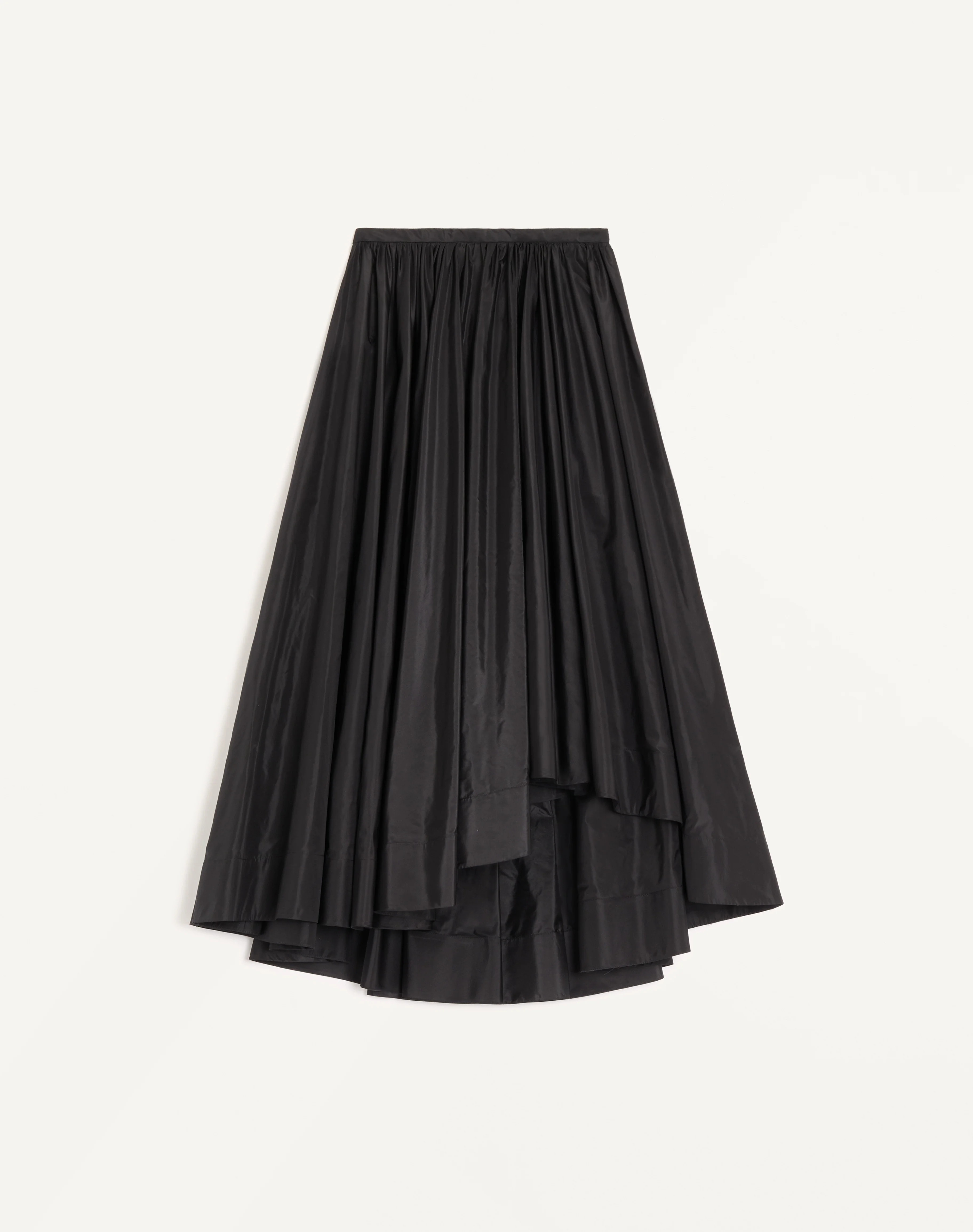 TAFFETA MIDI SKIRT - 1