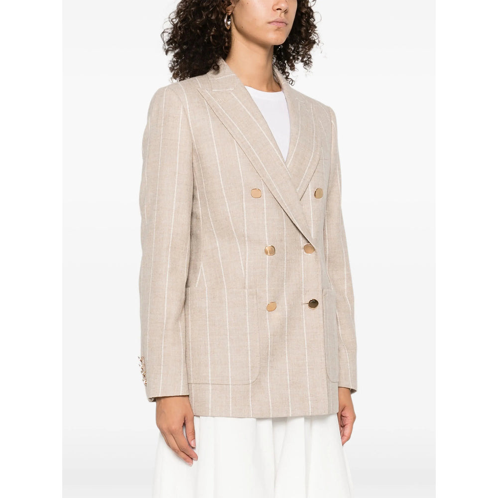 Max Mara Neutrals Jackets - Blazers Women - 5