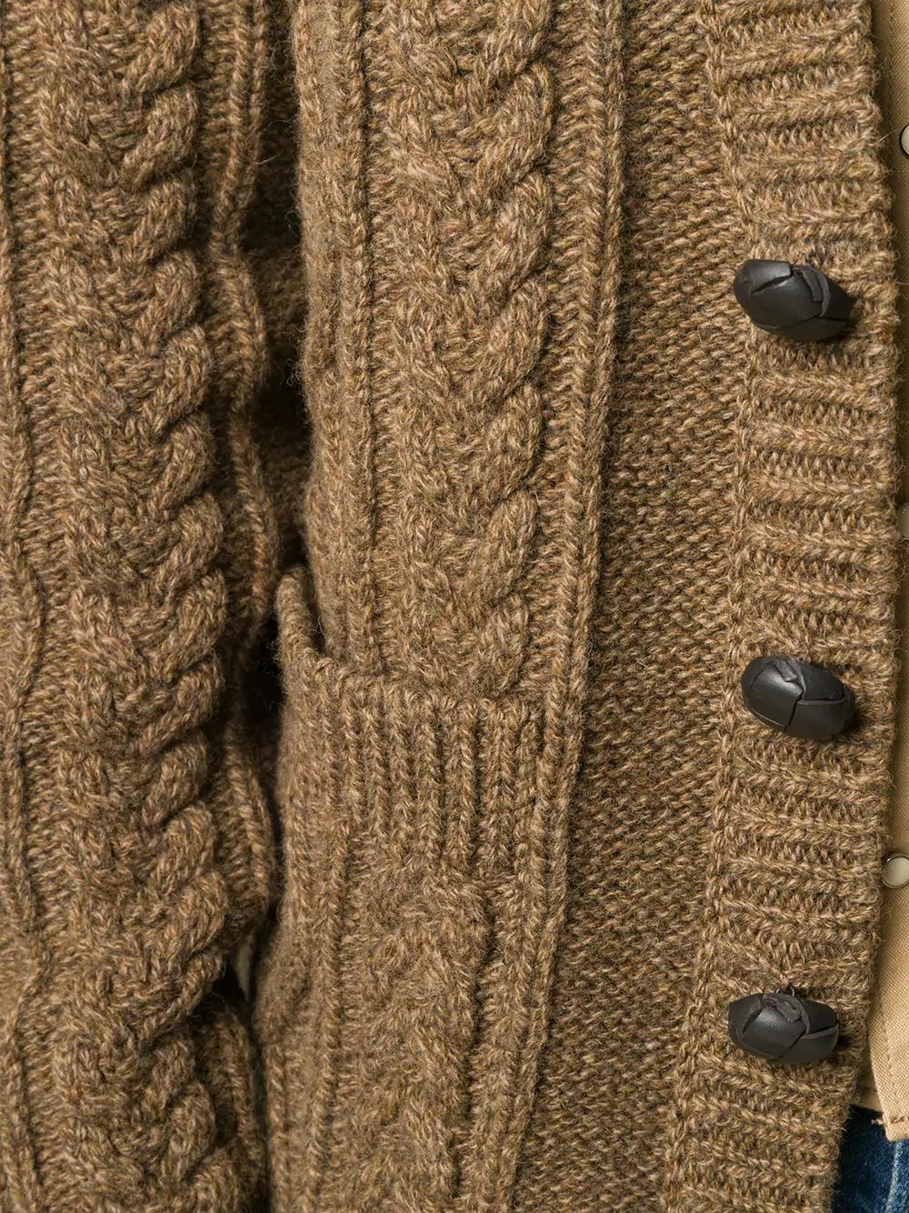 button-front cardigan - 5