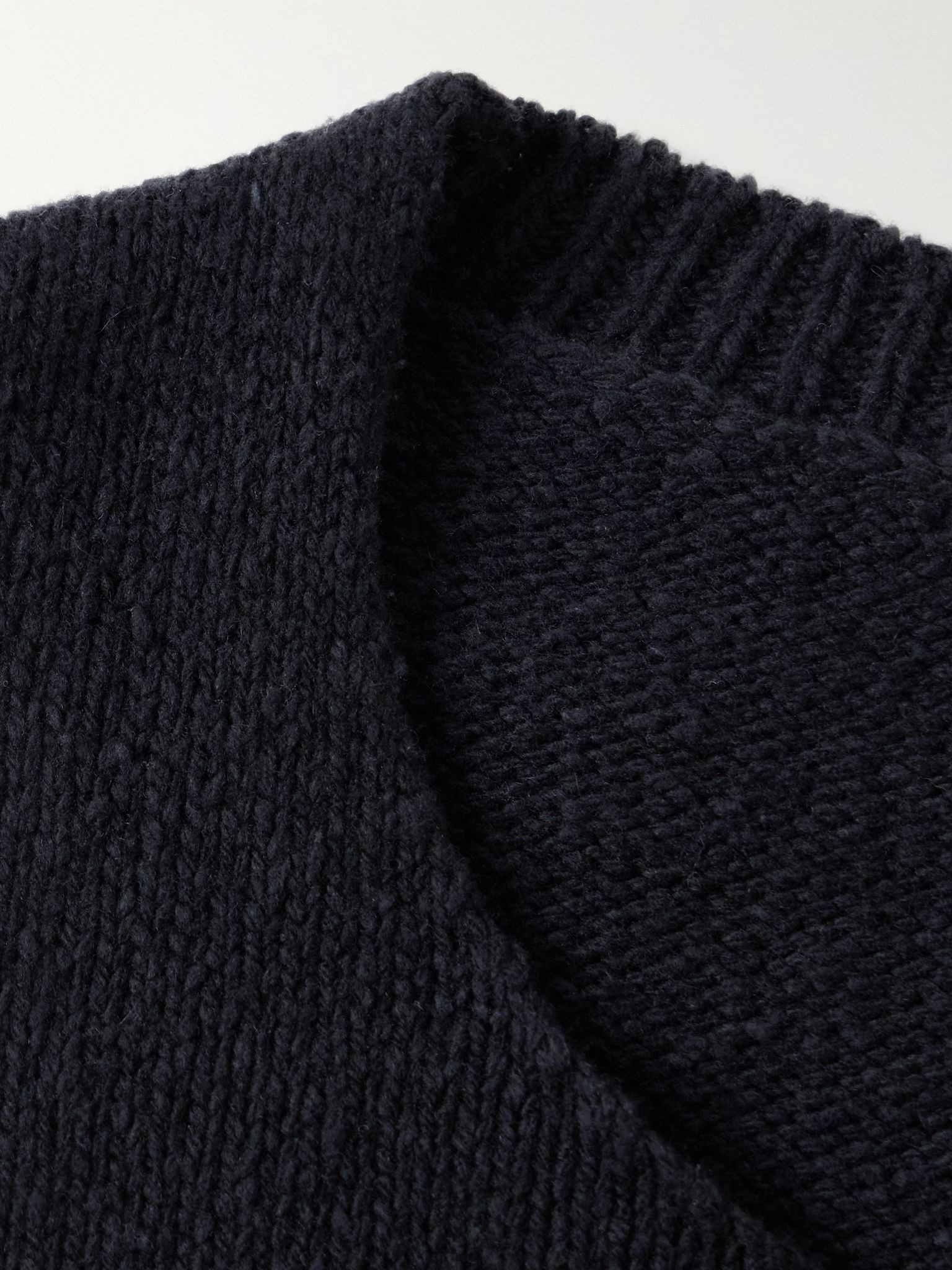 Nikola Wool Sweater Navy - 4