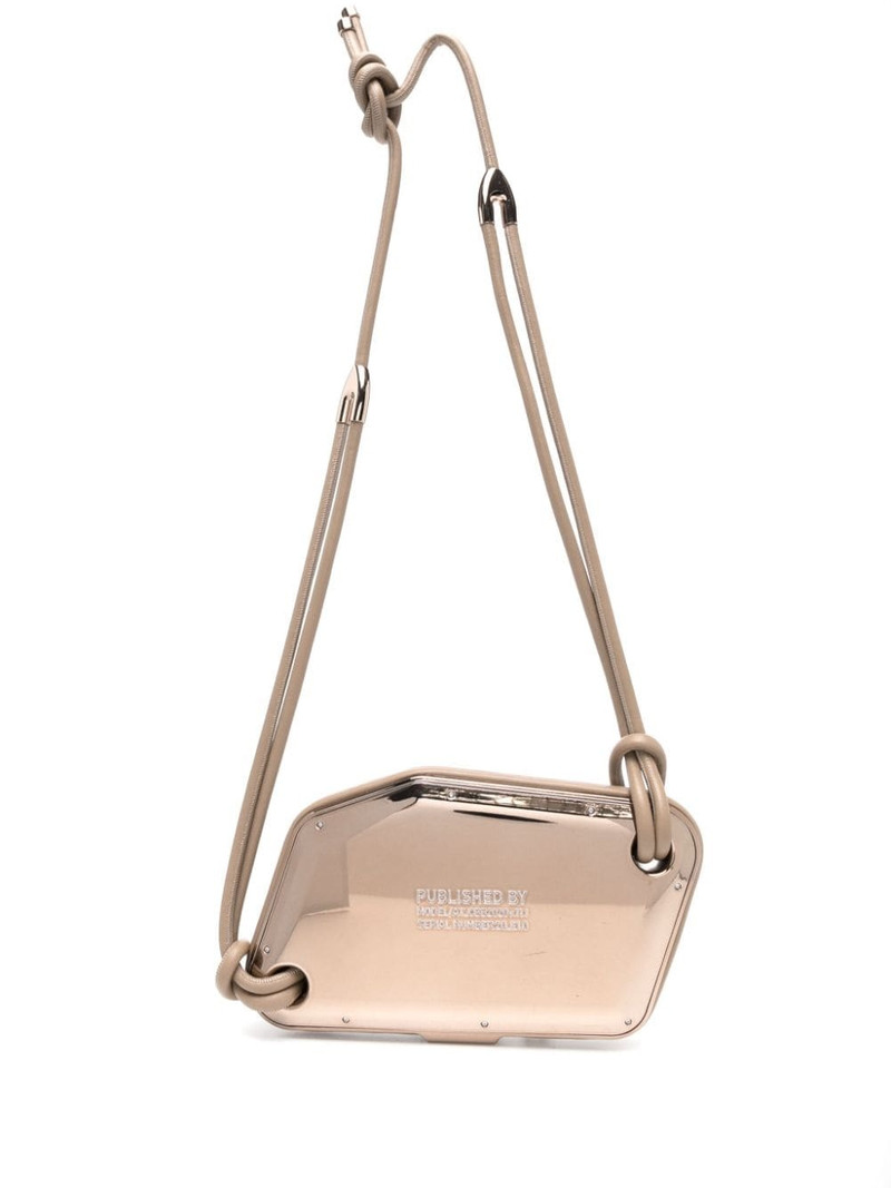 stainless steel messenger bag 1