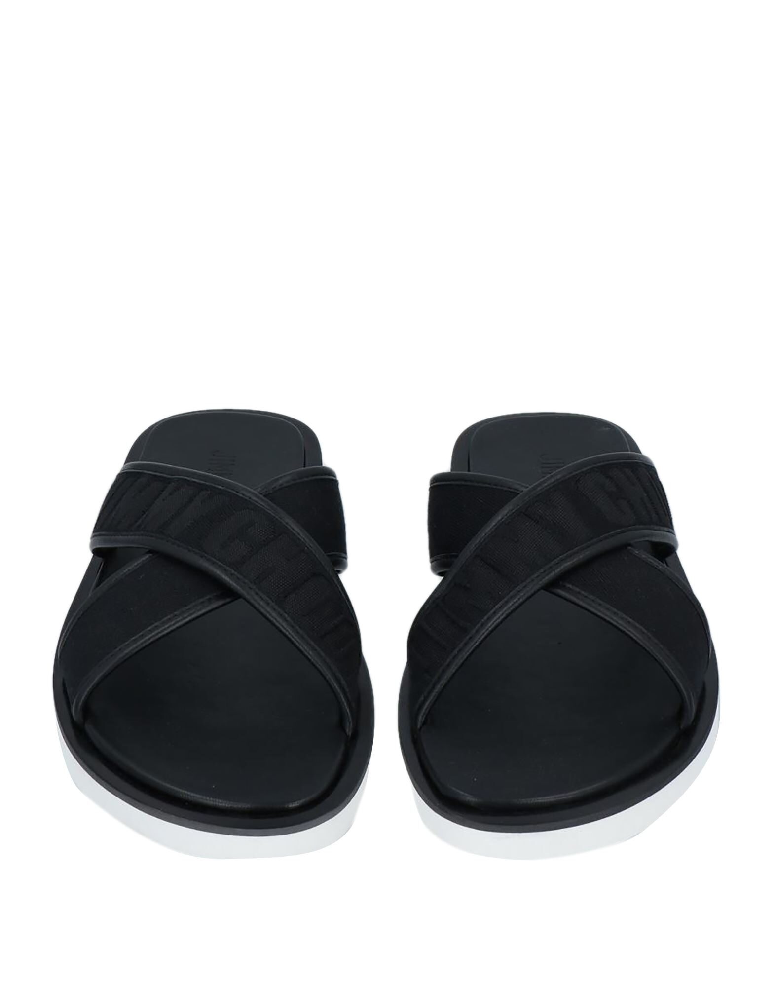 Black Men's Sandals - 4