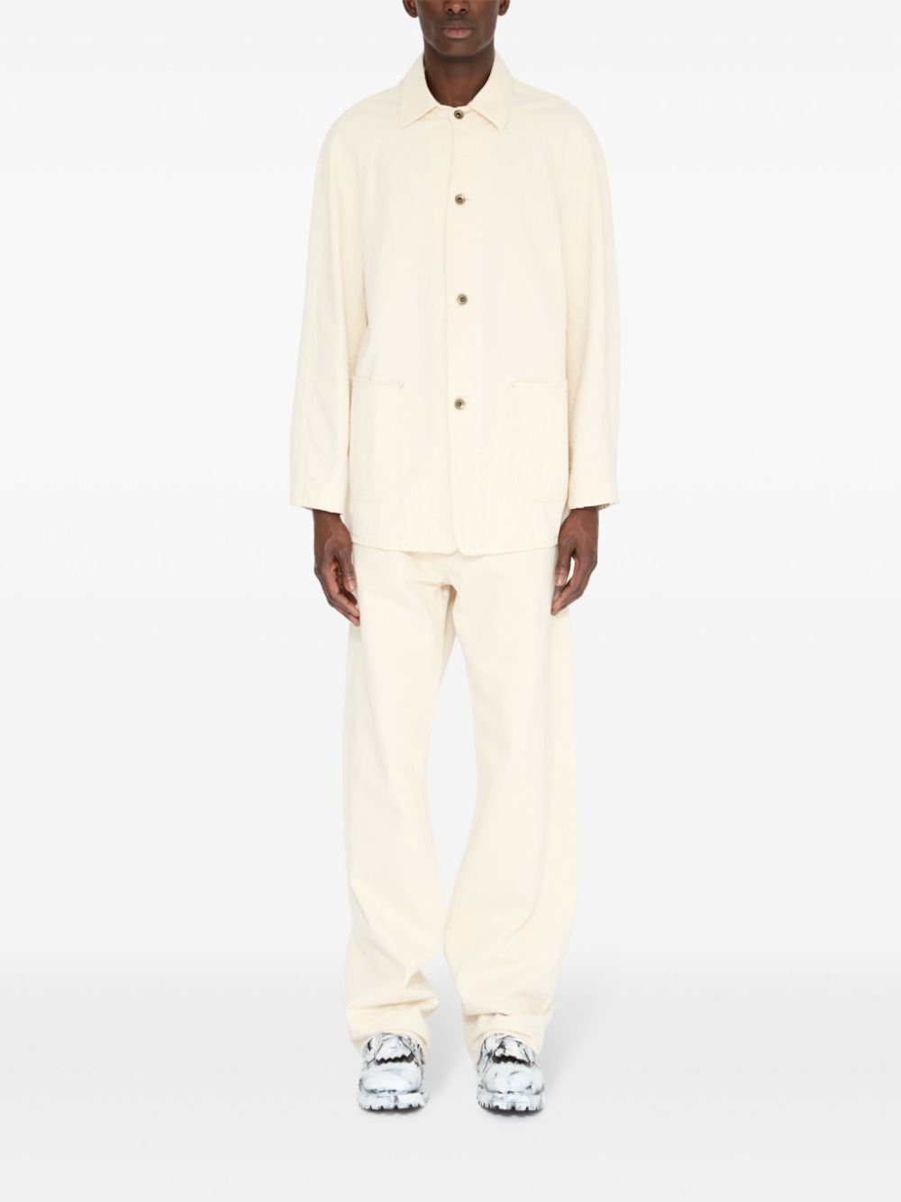 cotton shirt jacket - 2