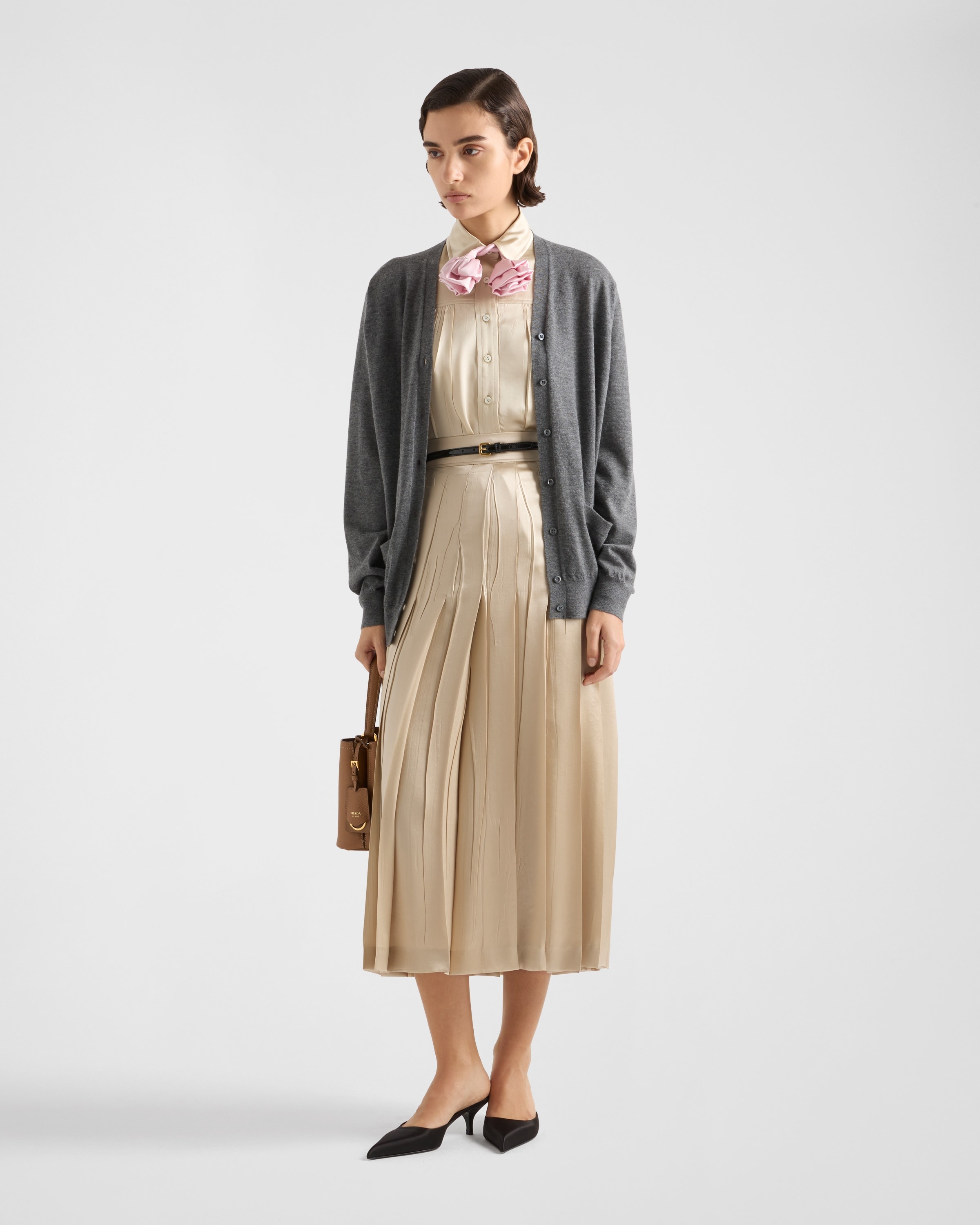 Satin crepe shirt - 2