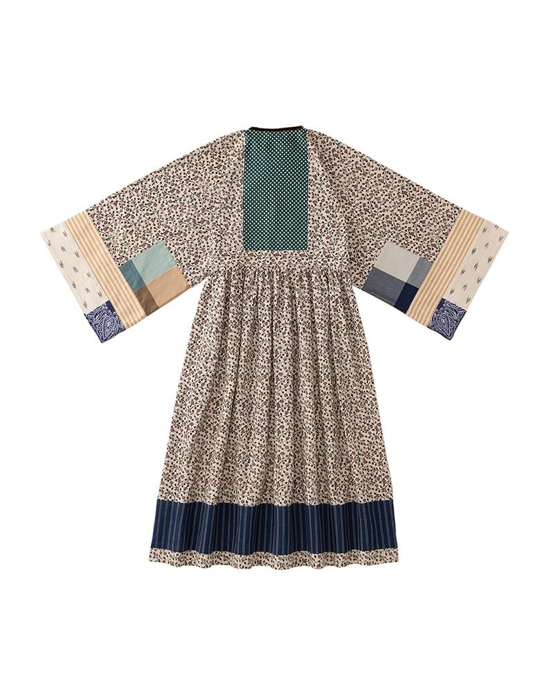 HIPPIE DRESS P.W. IVORY - 2