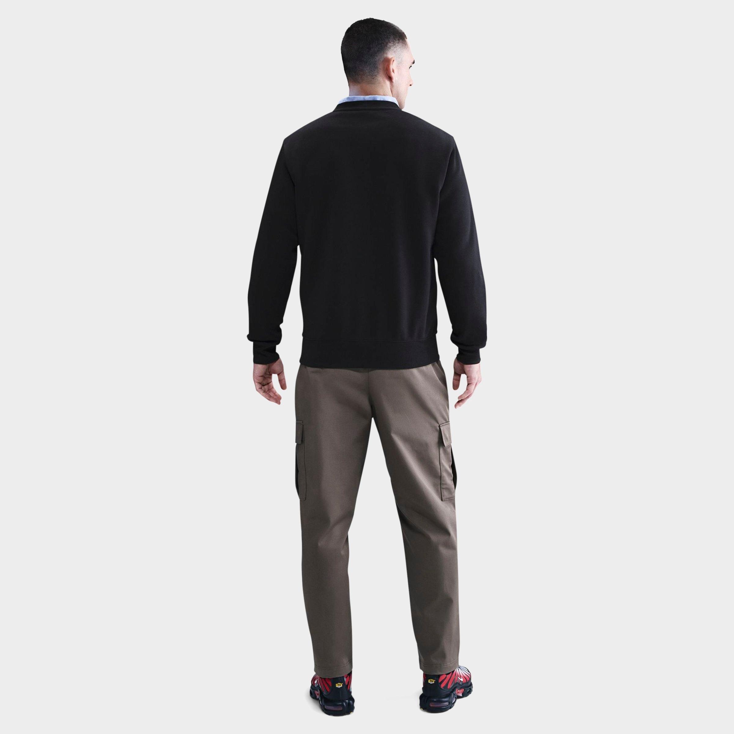 MEN'S NIKE CLUB FLEECE PREMIUM CREWNECK SWEATSHIRT - 3