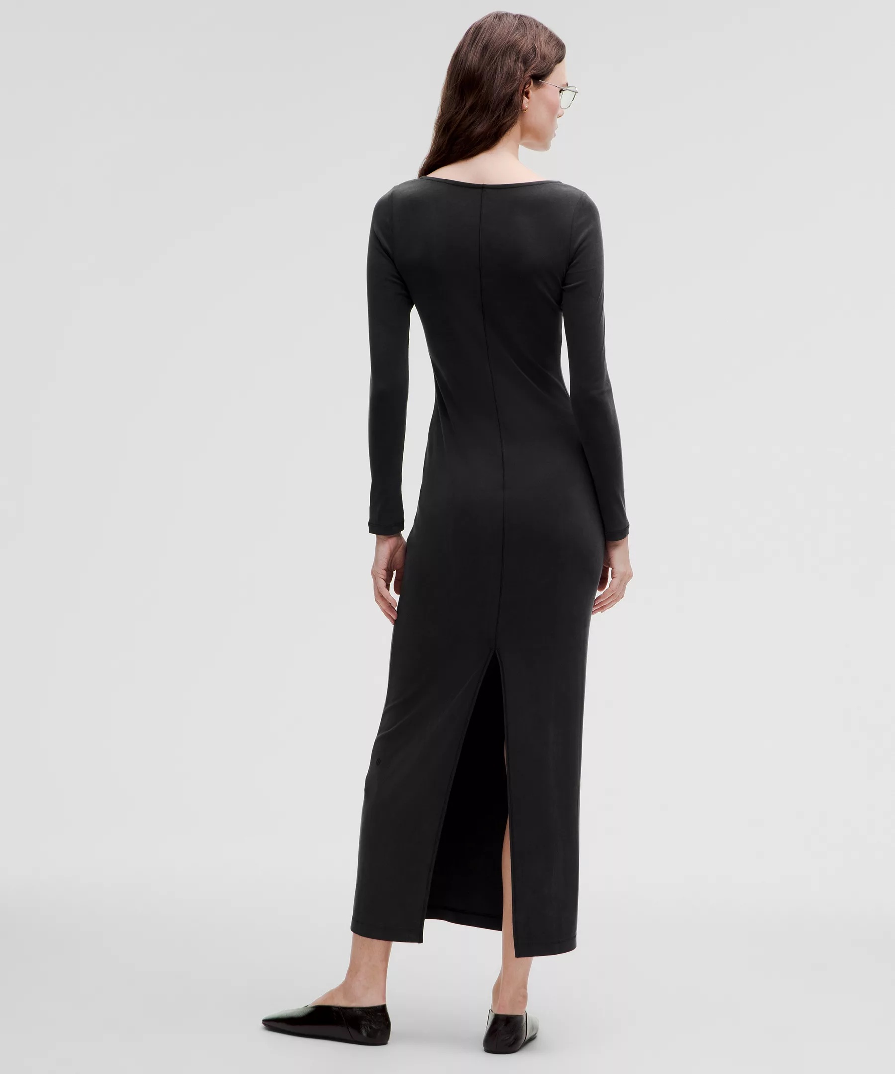 Drapey Softstreme Long-Sleeve Maxi Dress - 3