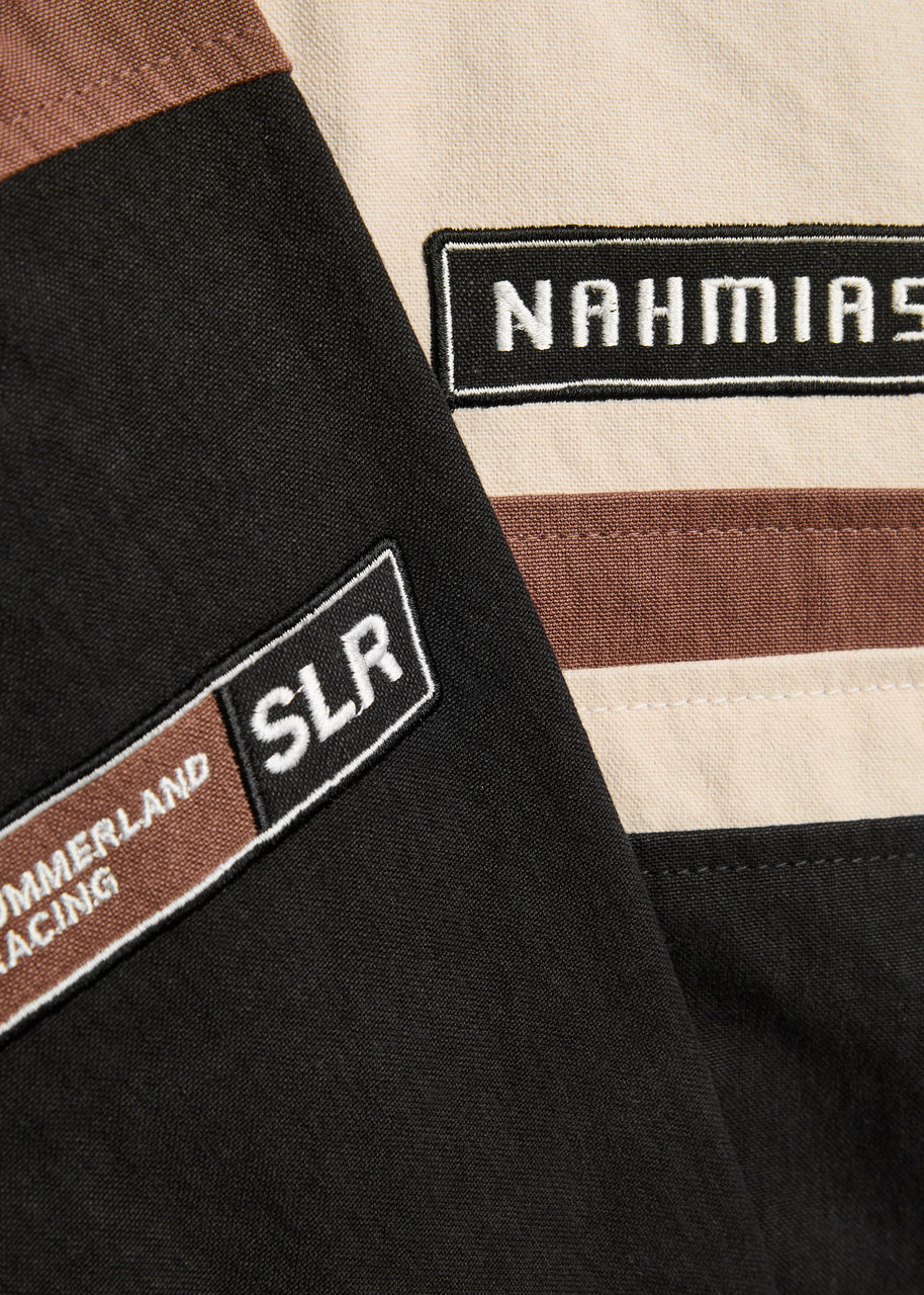 Nahmias Appliquéd Canvas Bomber Jacket - 5