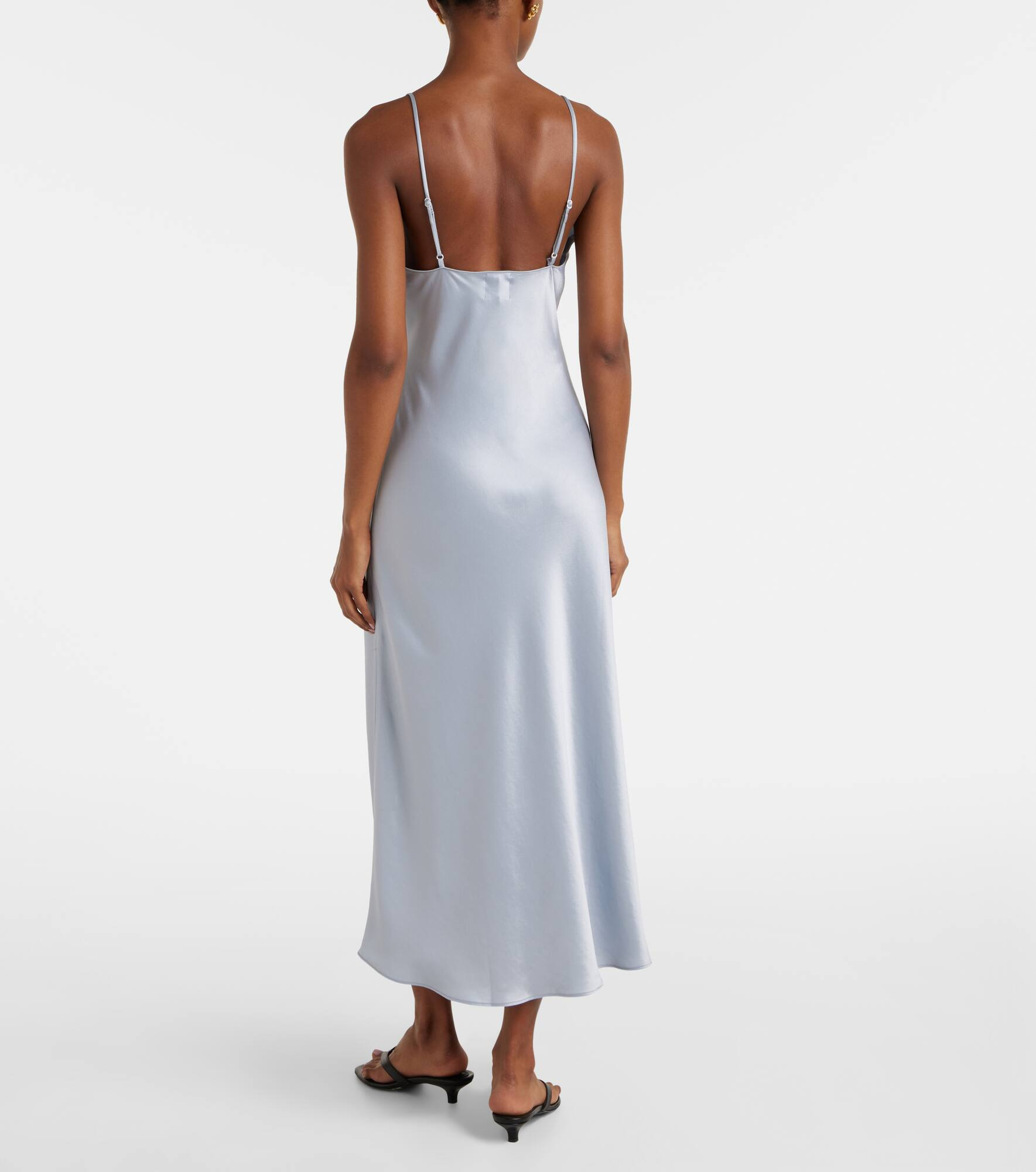 Barb satin slip dress - 3