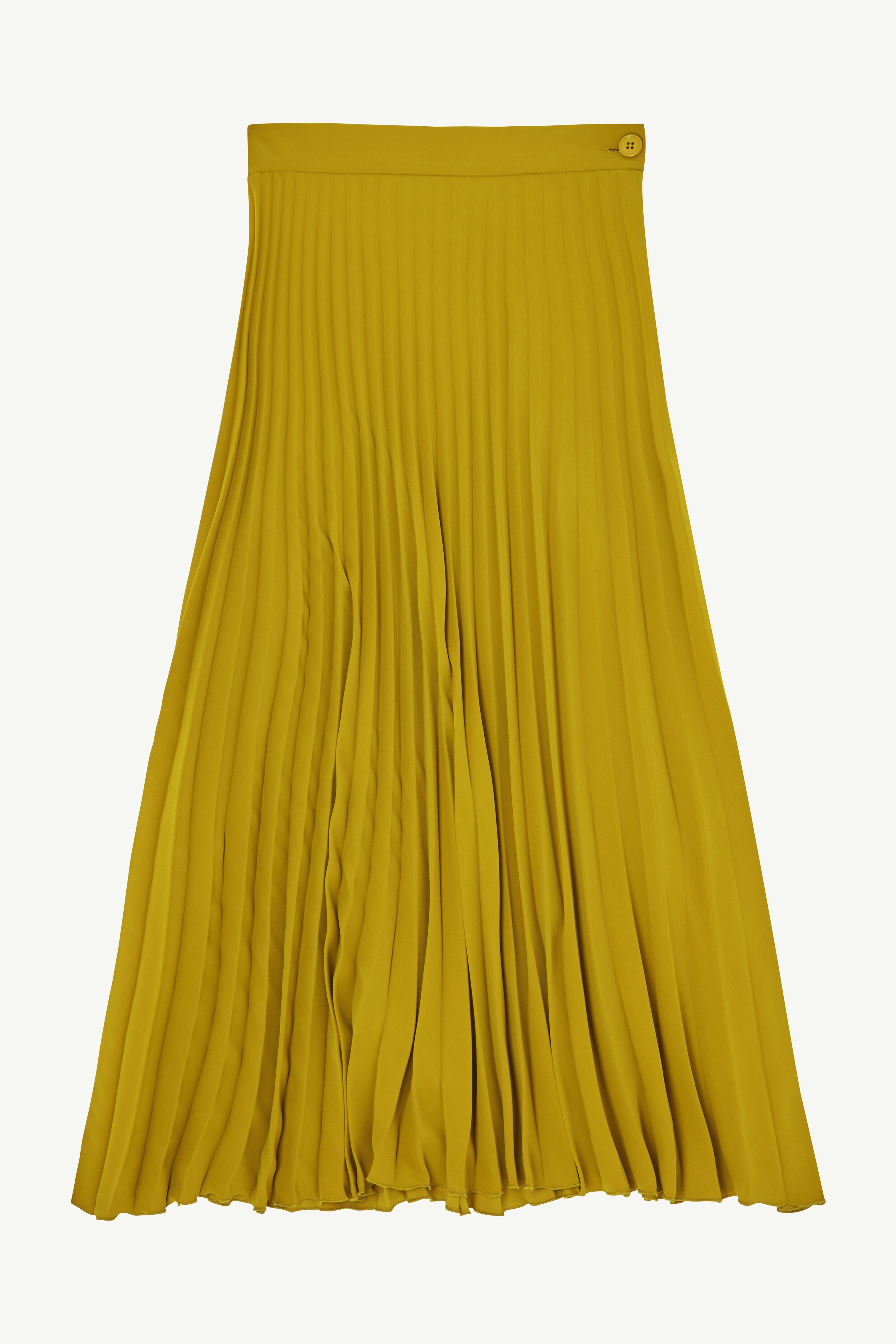 Pleated midi skirt - 1