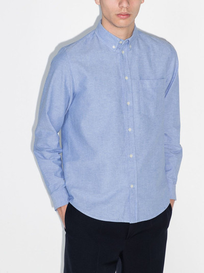 Wood Wood Adam cotton Oxford shirt outlook