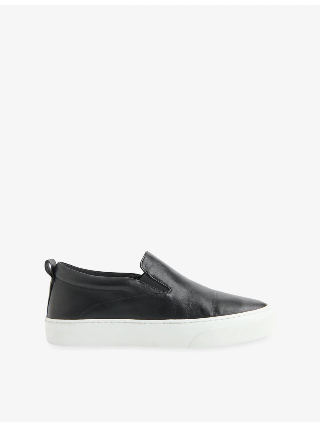 Kinsley Slip-On Low-Top Leather Trainers - 1