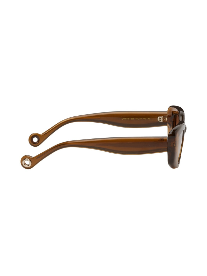 Lanvin Brown Cat-Eye Sunglasses outlook