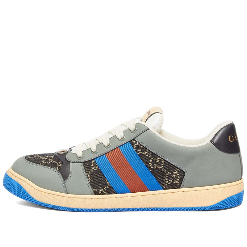 GUCCI Gucci GG Jaquard Screener Sneaker outlook