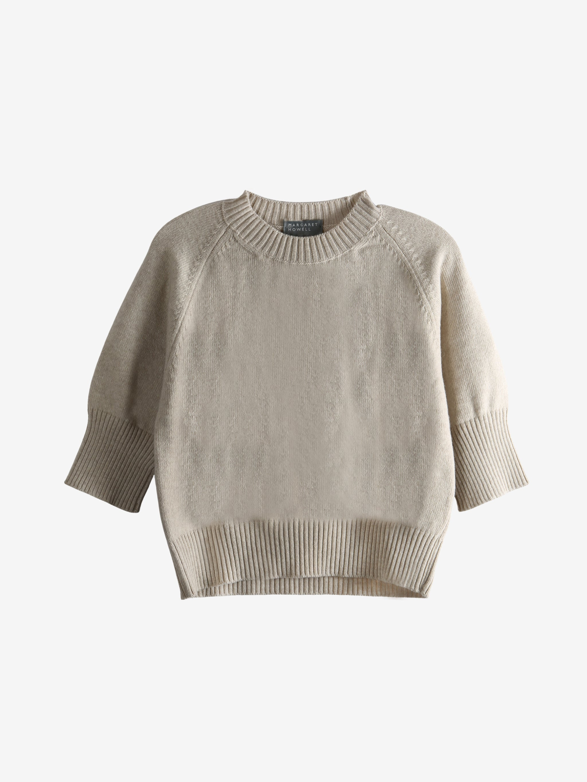 MARGARET HOWELL - Women Short Sleeve Chunky Crew Neck - 4