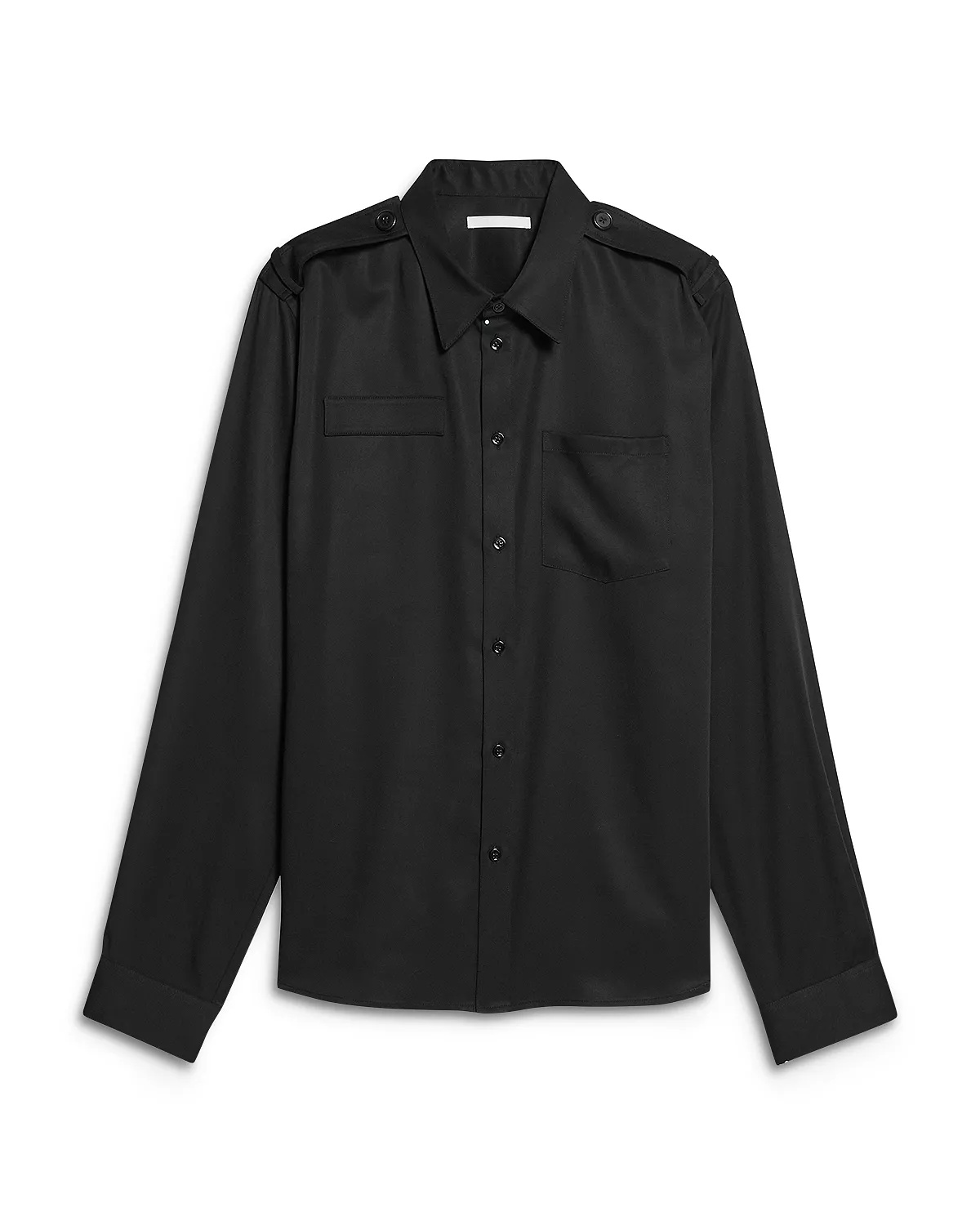 Long Sleeve Epaulette Shirt - 6