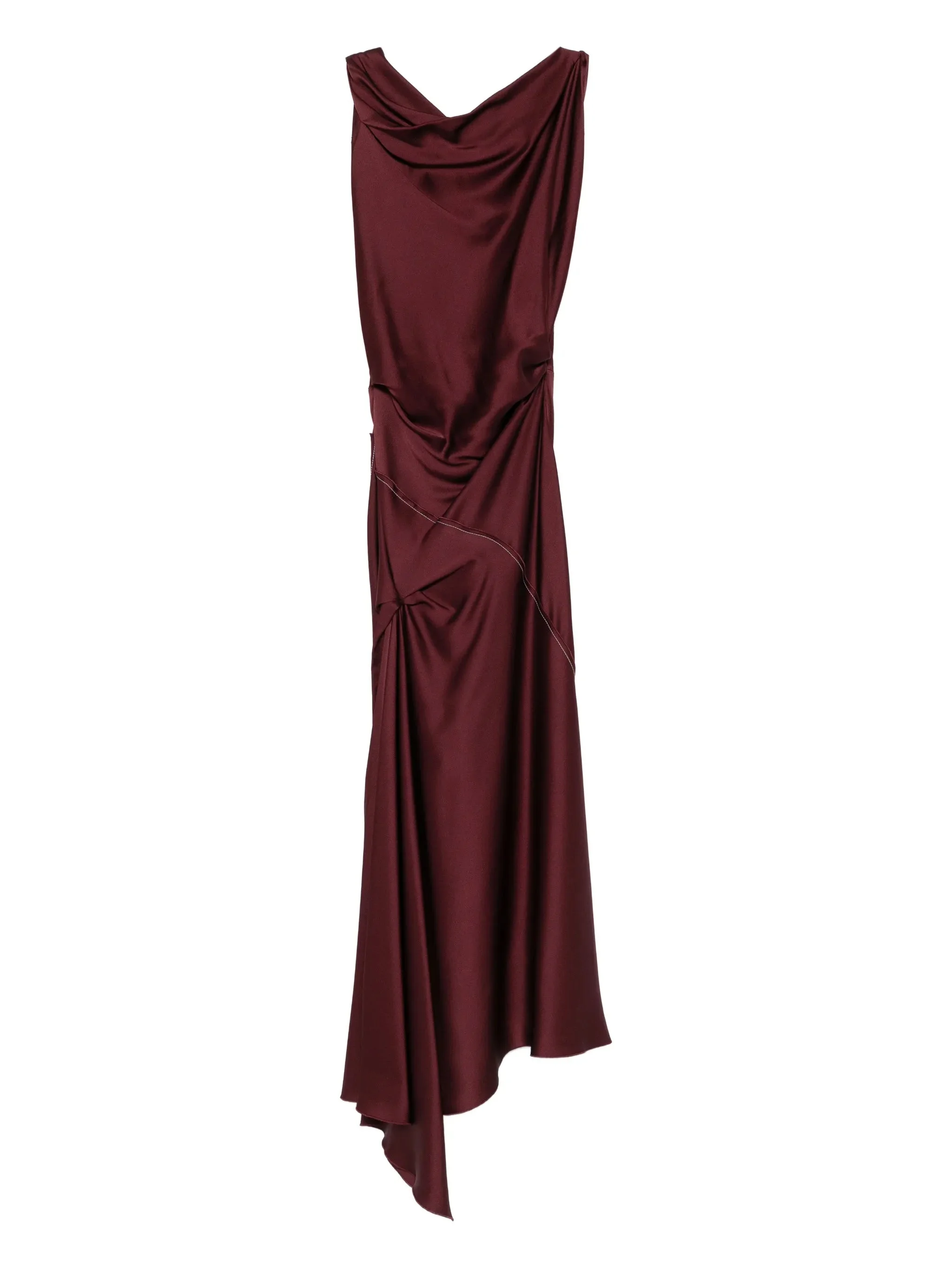 Posy draped midi dress - 1