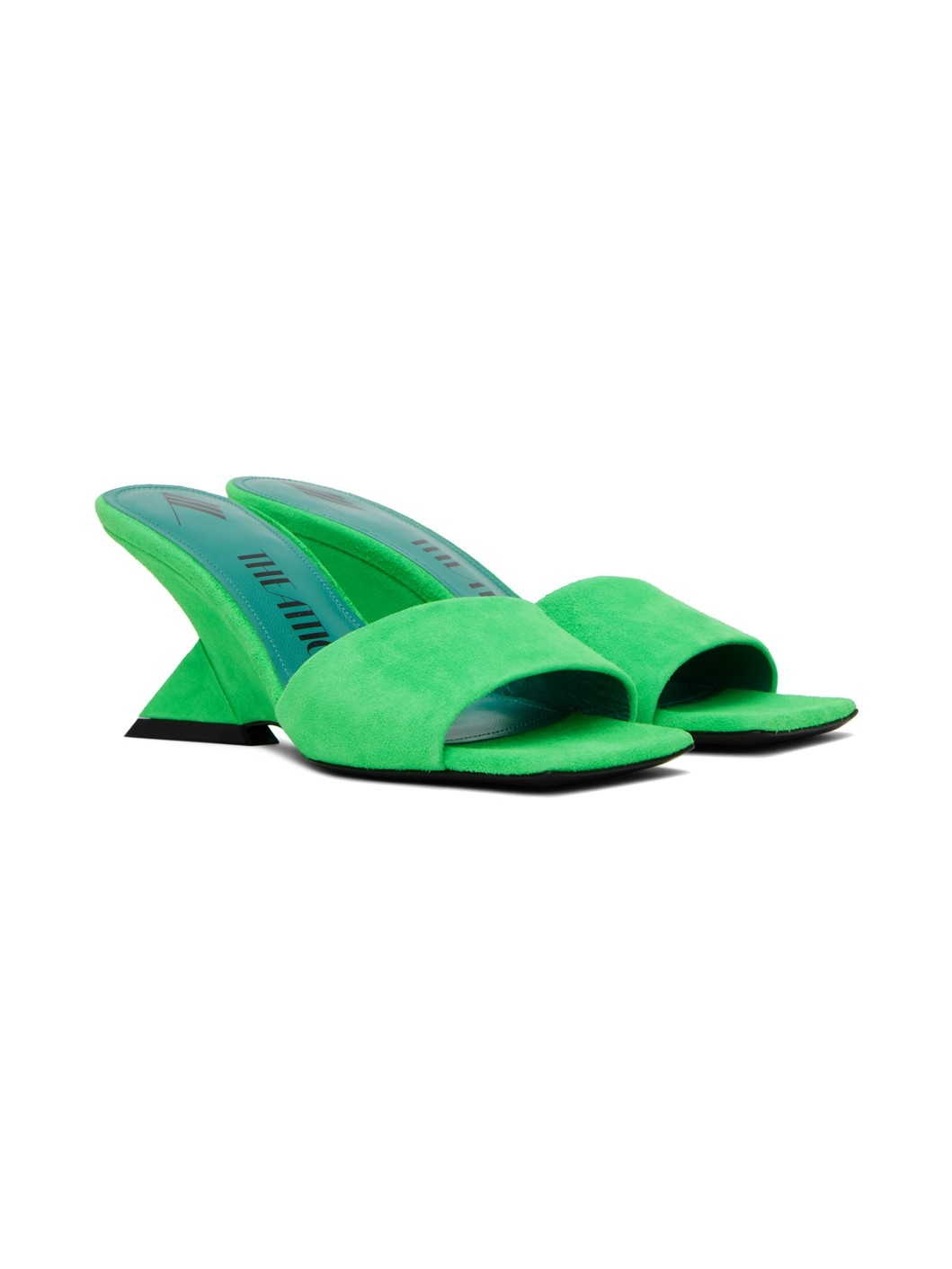 Green Cheope Mules - 4