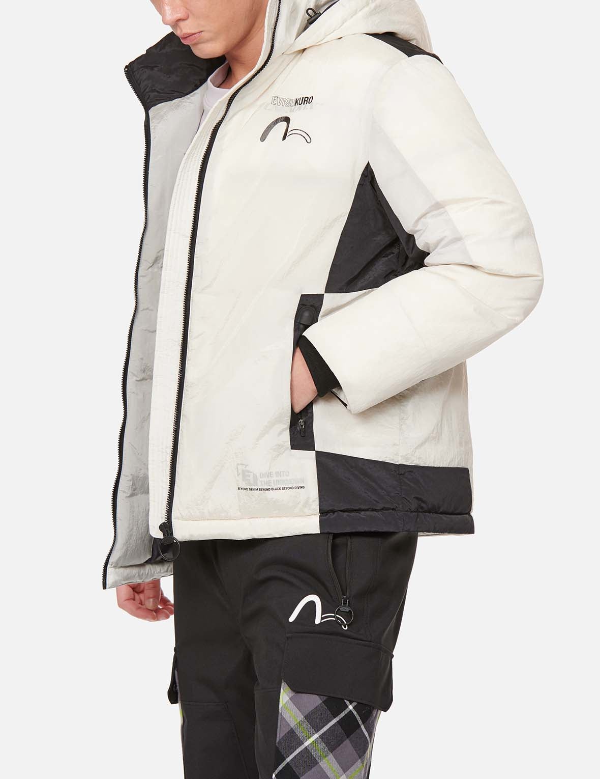 Glow In The Dark Tape Down Jacket - 9