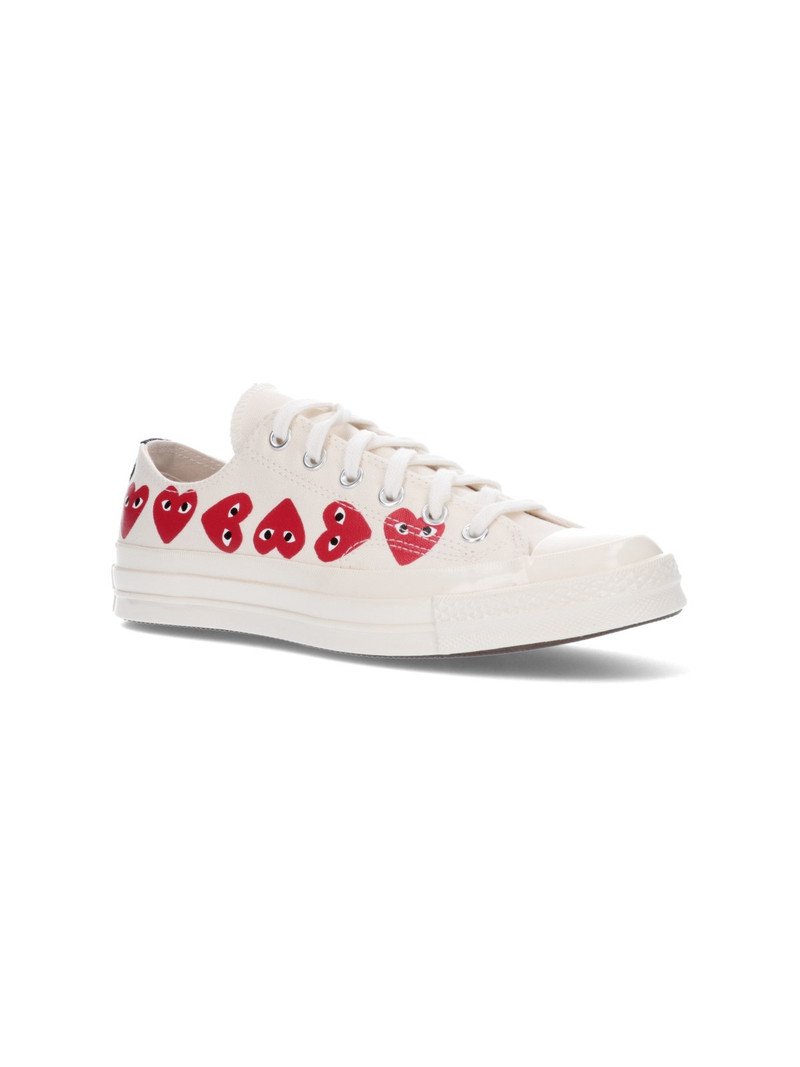 낮은 "MULTI HEARTS"SNEAKERS 2