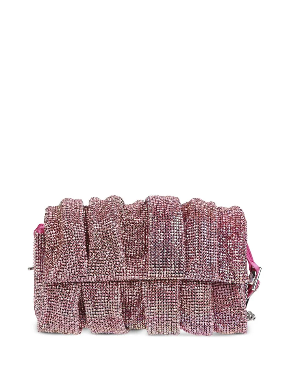 Iris aluminium-embellished shoulder bag - 1