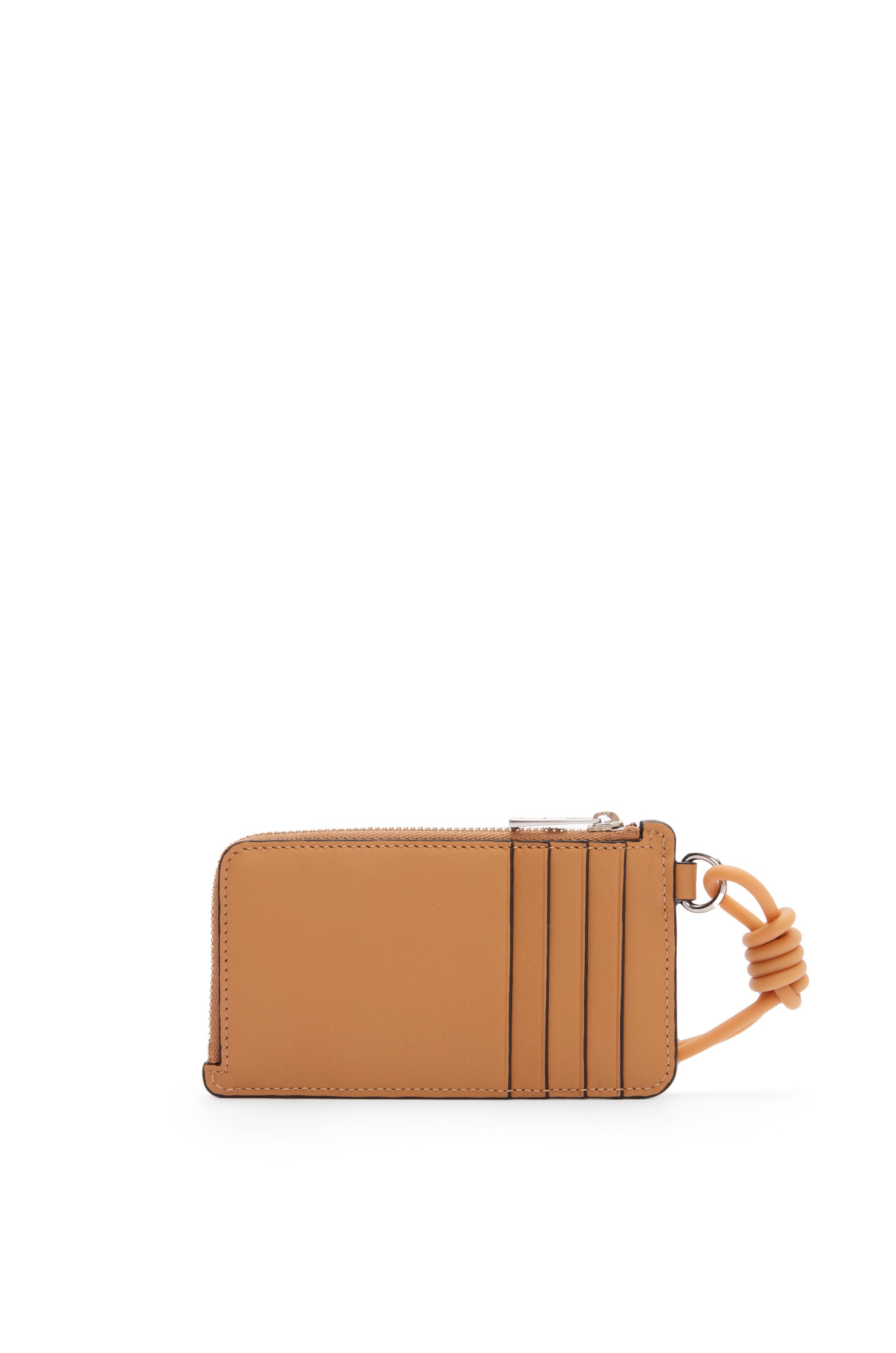 Coin cardholder in diamond calfskin with a strap - 2