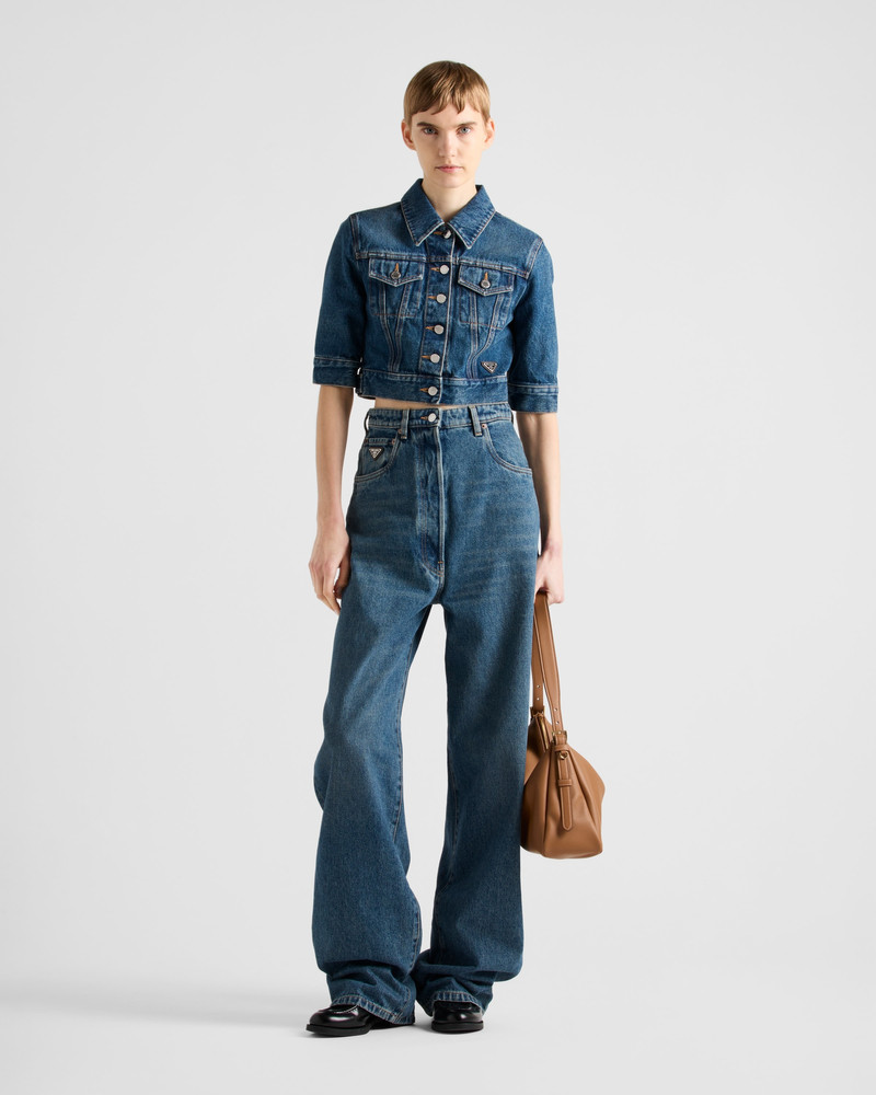 Prada Denim blouson outlook