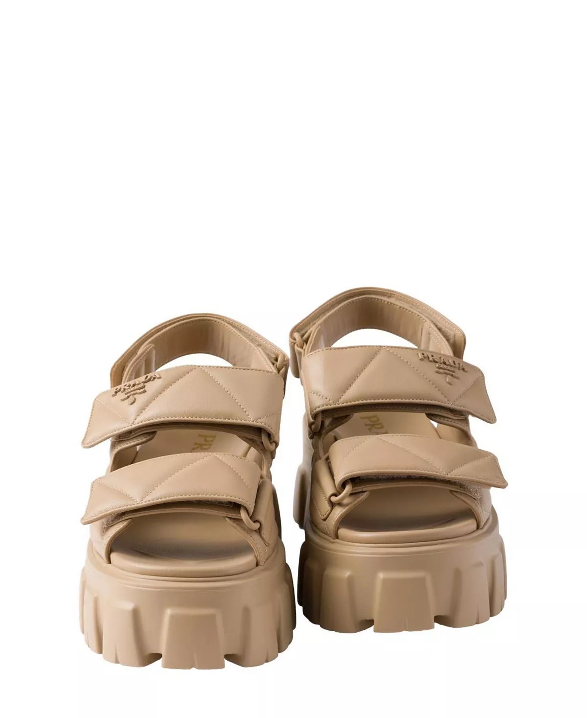Women's Monolith Nappa Leather Sandals - 5