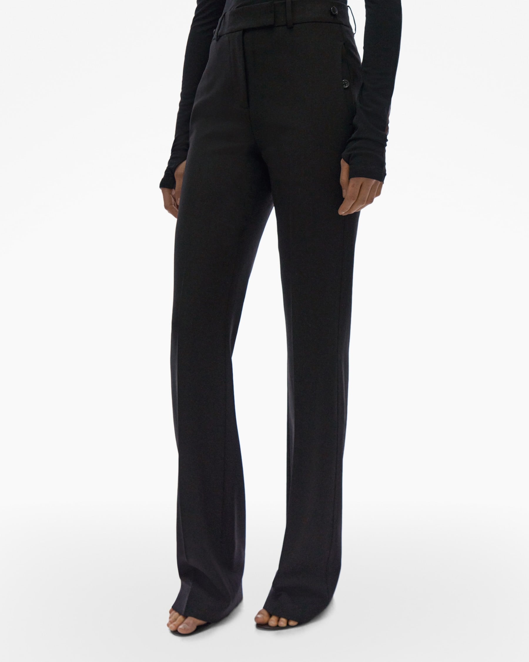 STRAIGHT SUIT PANT - 5