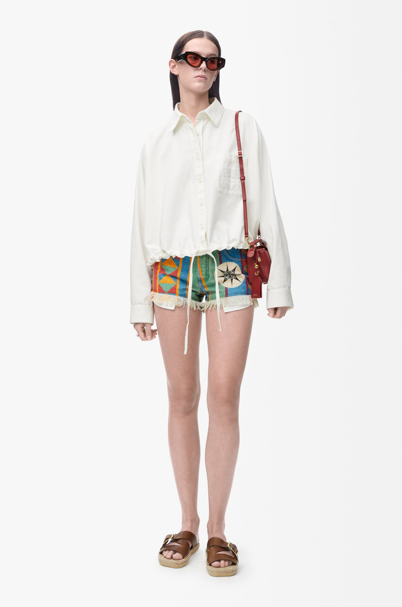 Loewe Shorts in denim outlook