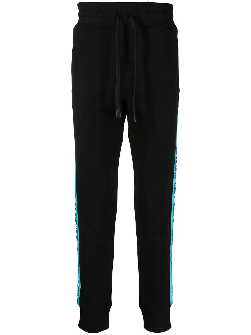 logo-tape slim-fit track pants - 1