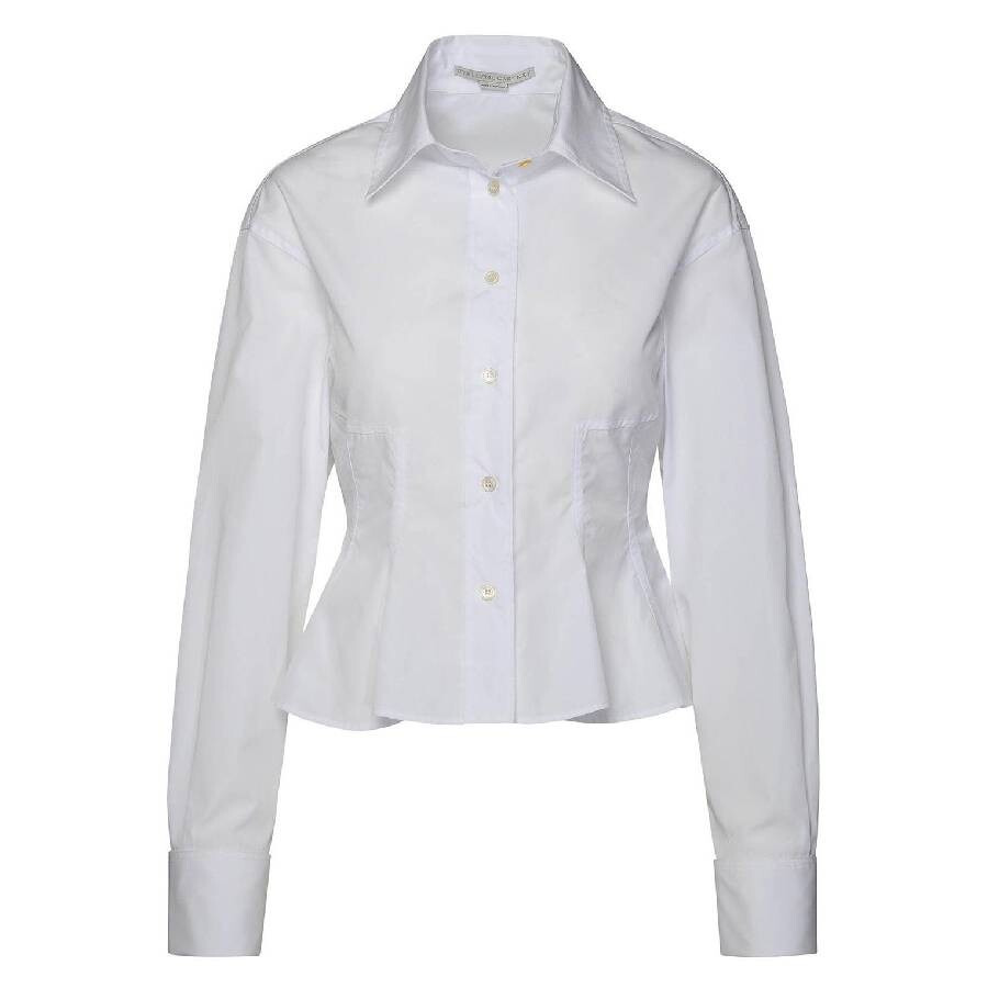 Stella McCartney Peplum Waist Cotton Shirt - 4