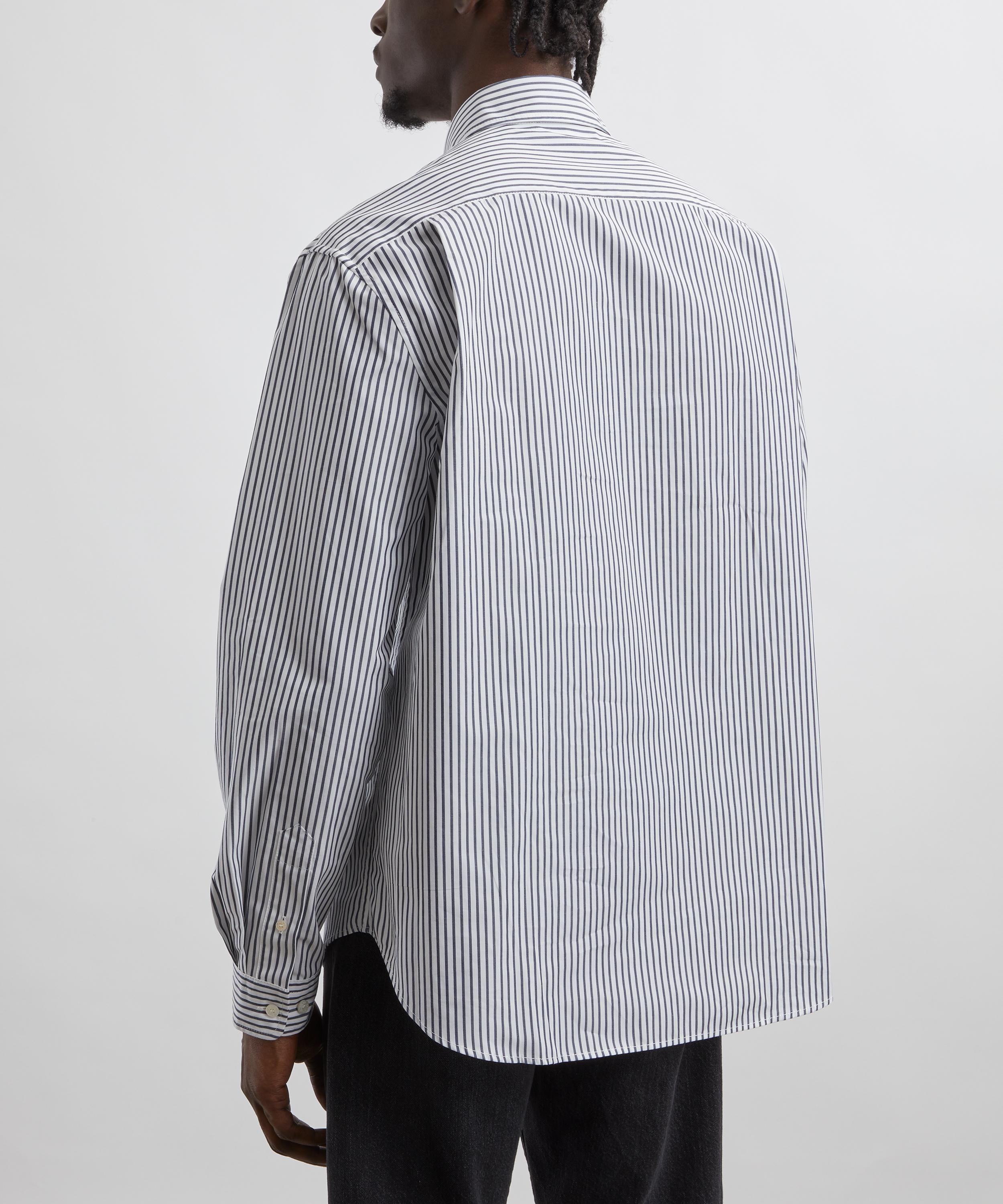 Stripe Button-Up Shirt - 4